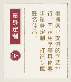 崇左起名流程八